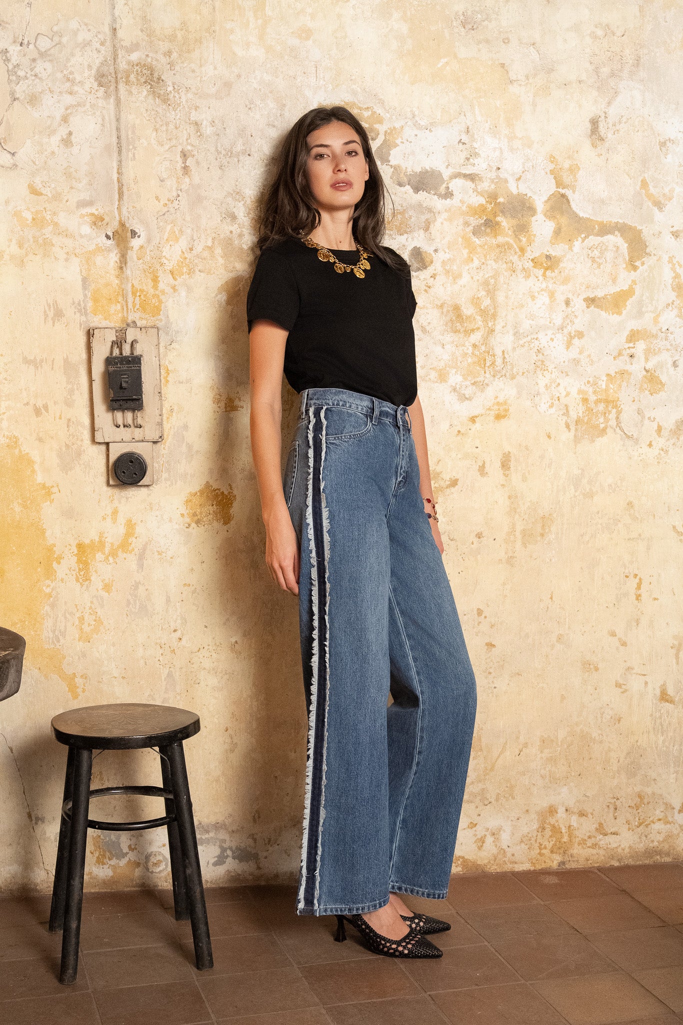 Jean Sawyer - denim bleu foncé - Image 4