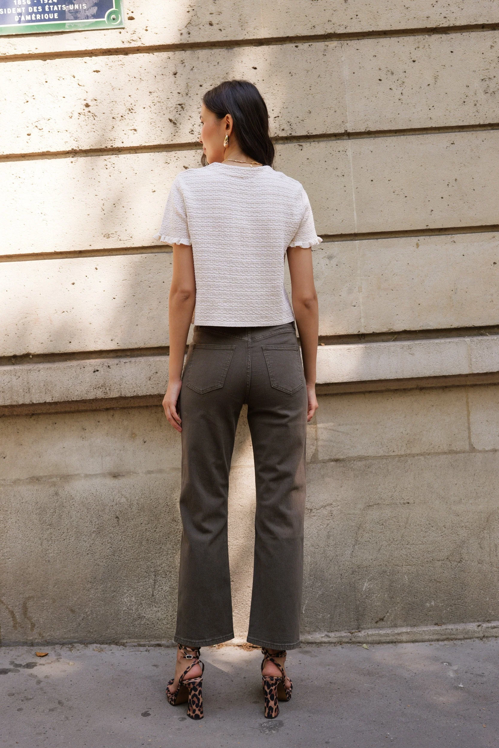 Jean Solange - denim chocolat - Image 4