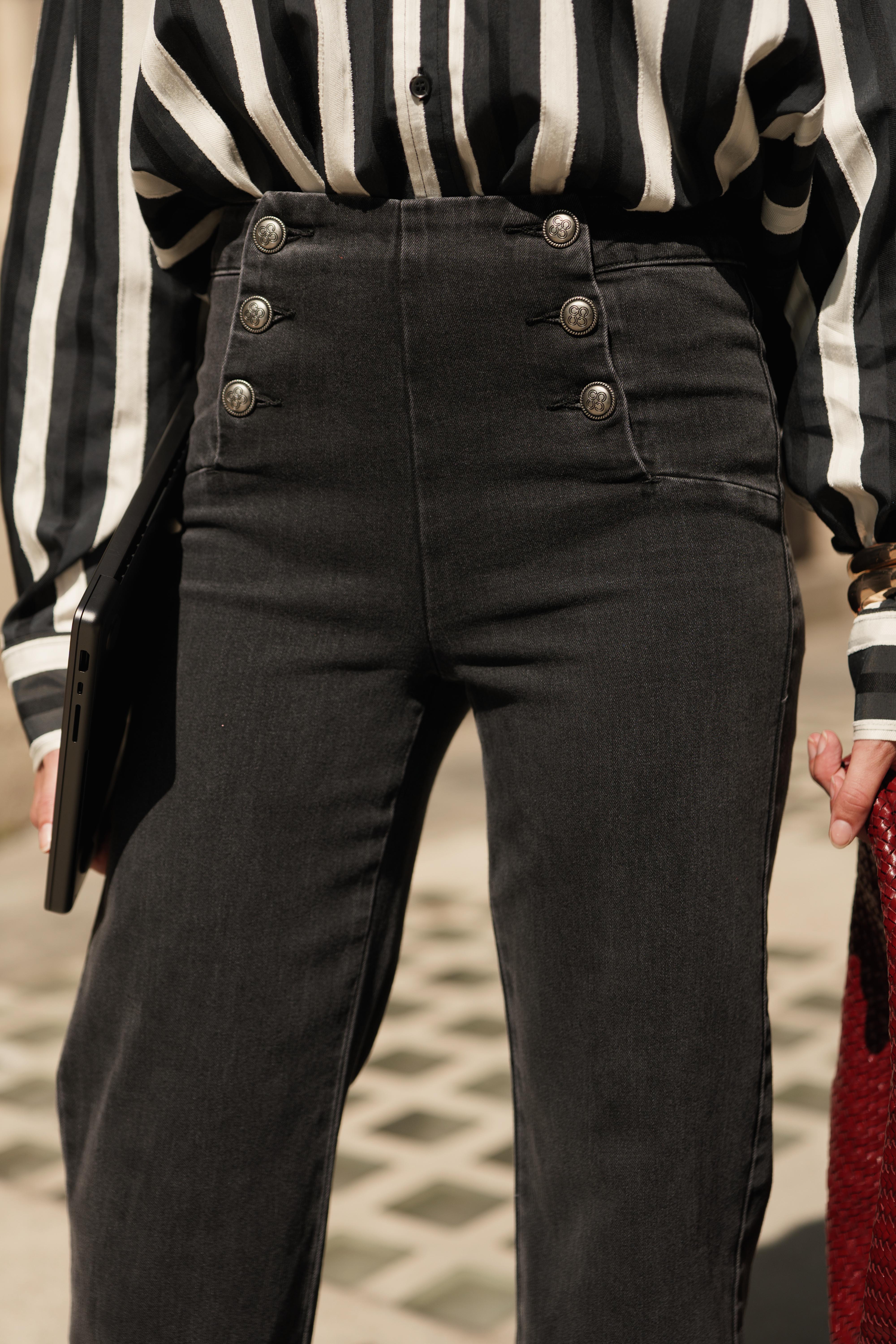 Jean Victo - denim gris - Image 3