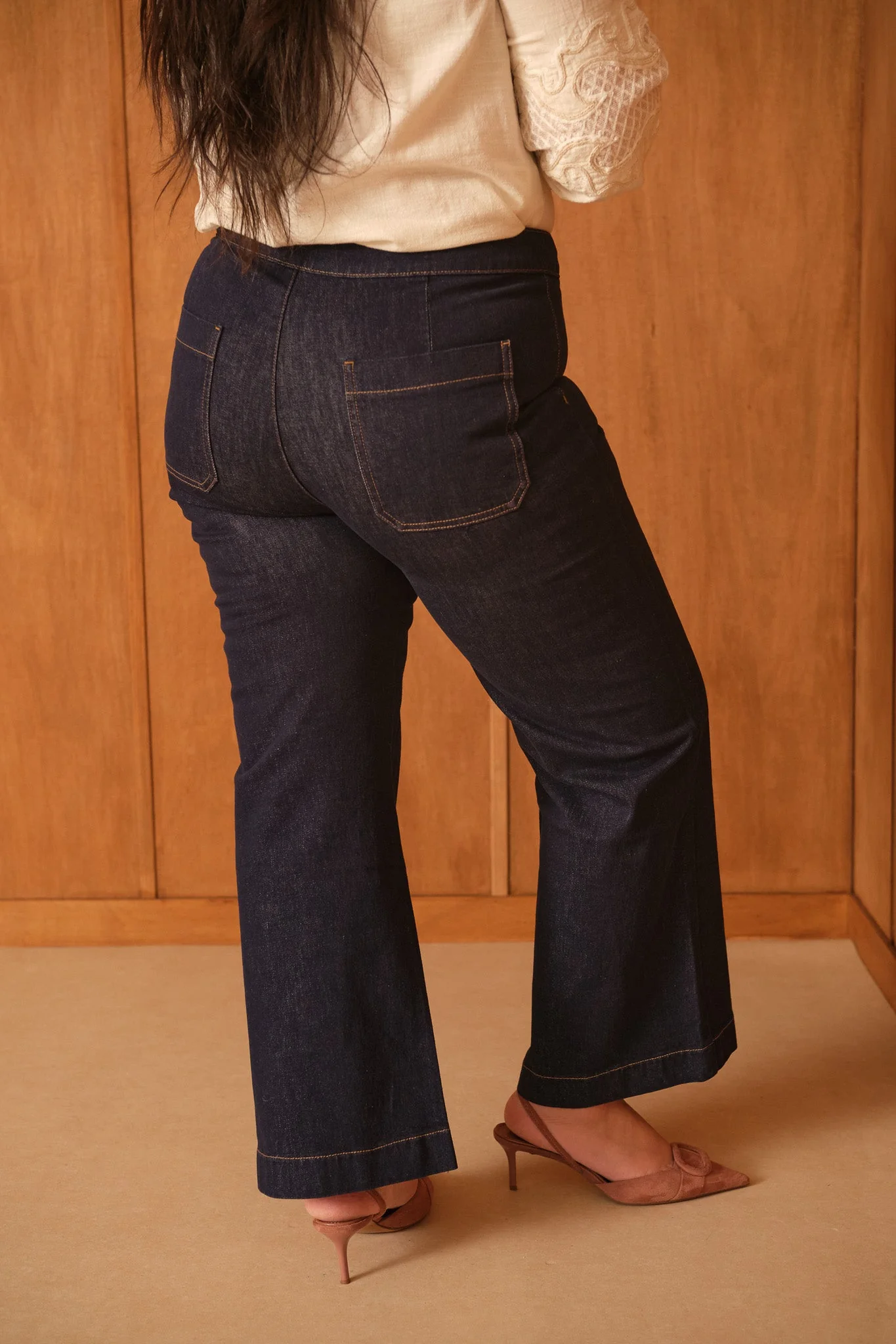 Jean Victorine - denim brut - curvy - Image 3