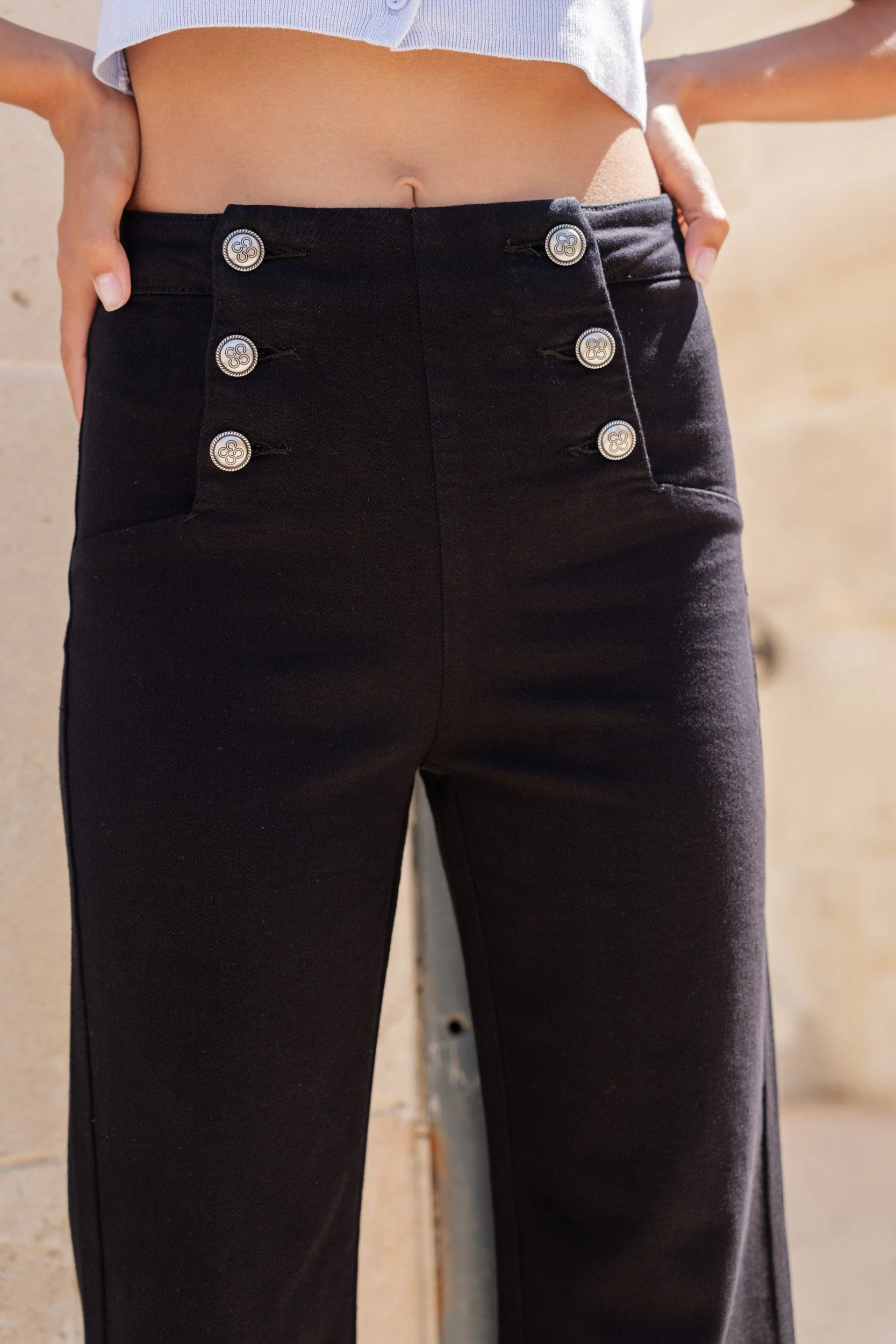 Jean Victorine - denim noir - Image 3
