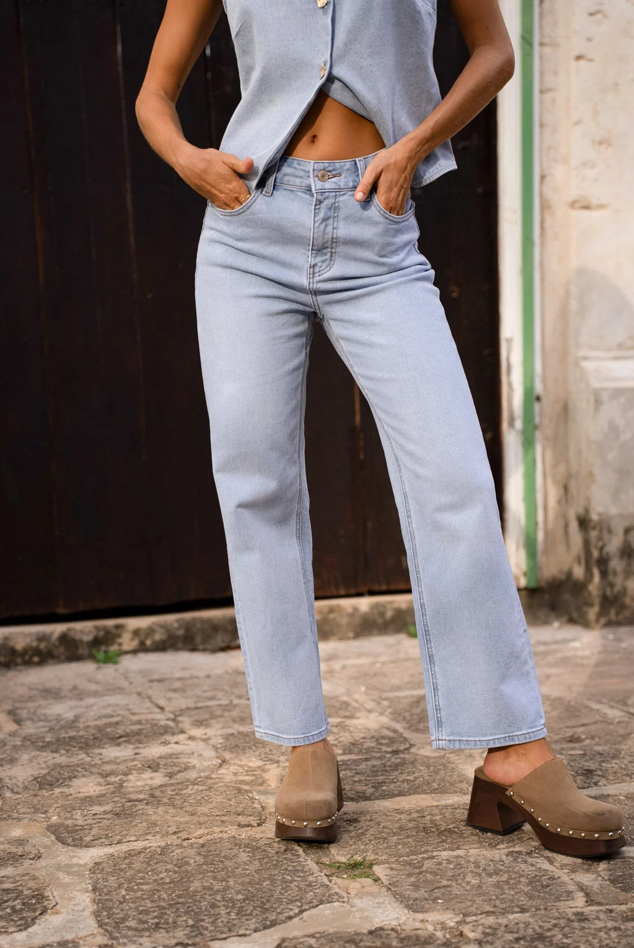 Jean Solange - denim clair - Image 2