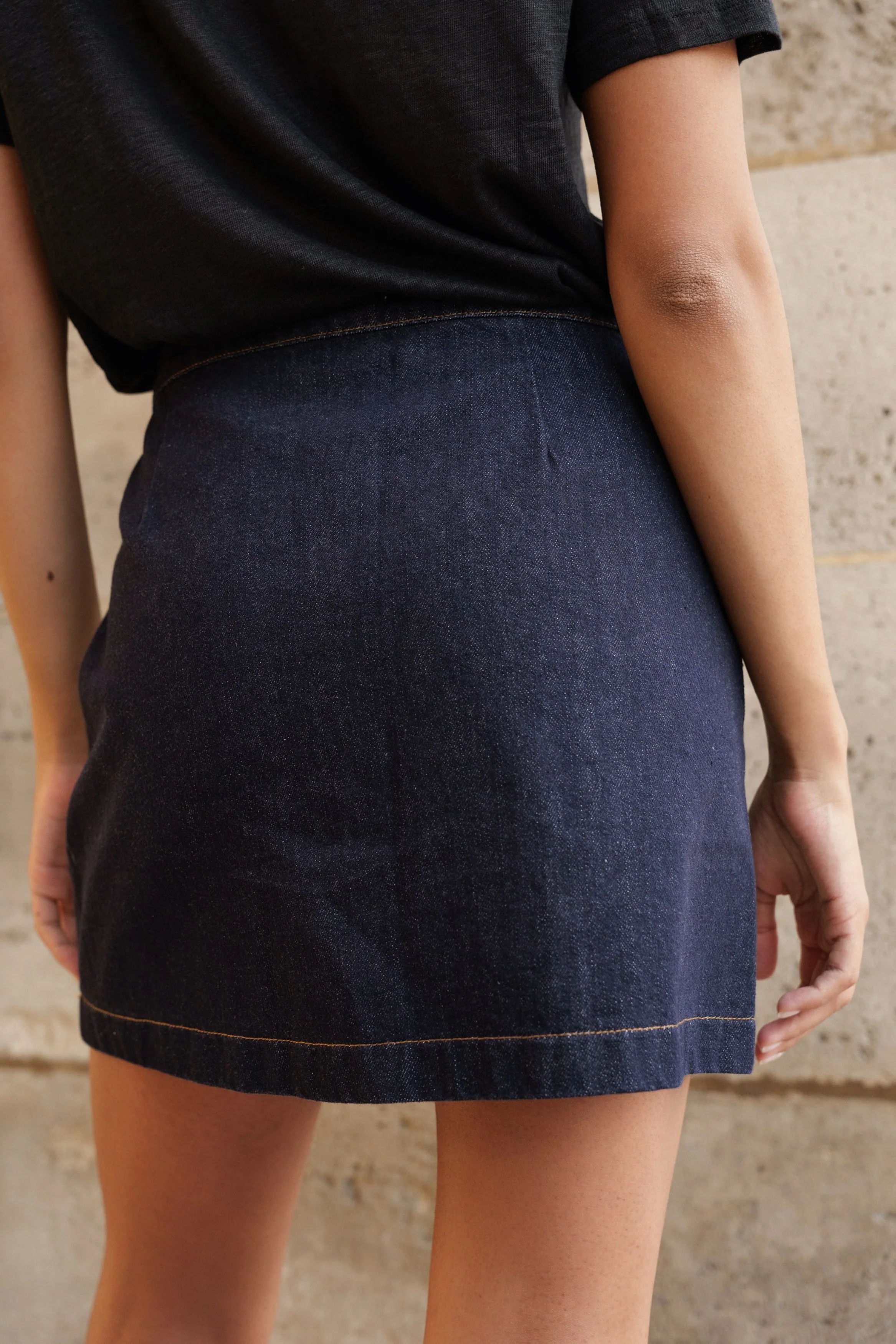 Jupe Romy - denim brut - Image 4