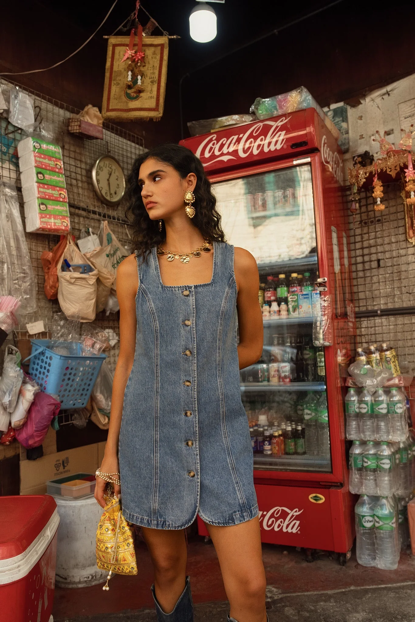 Robe Romy - denim stone - Image 3