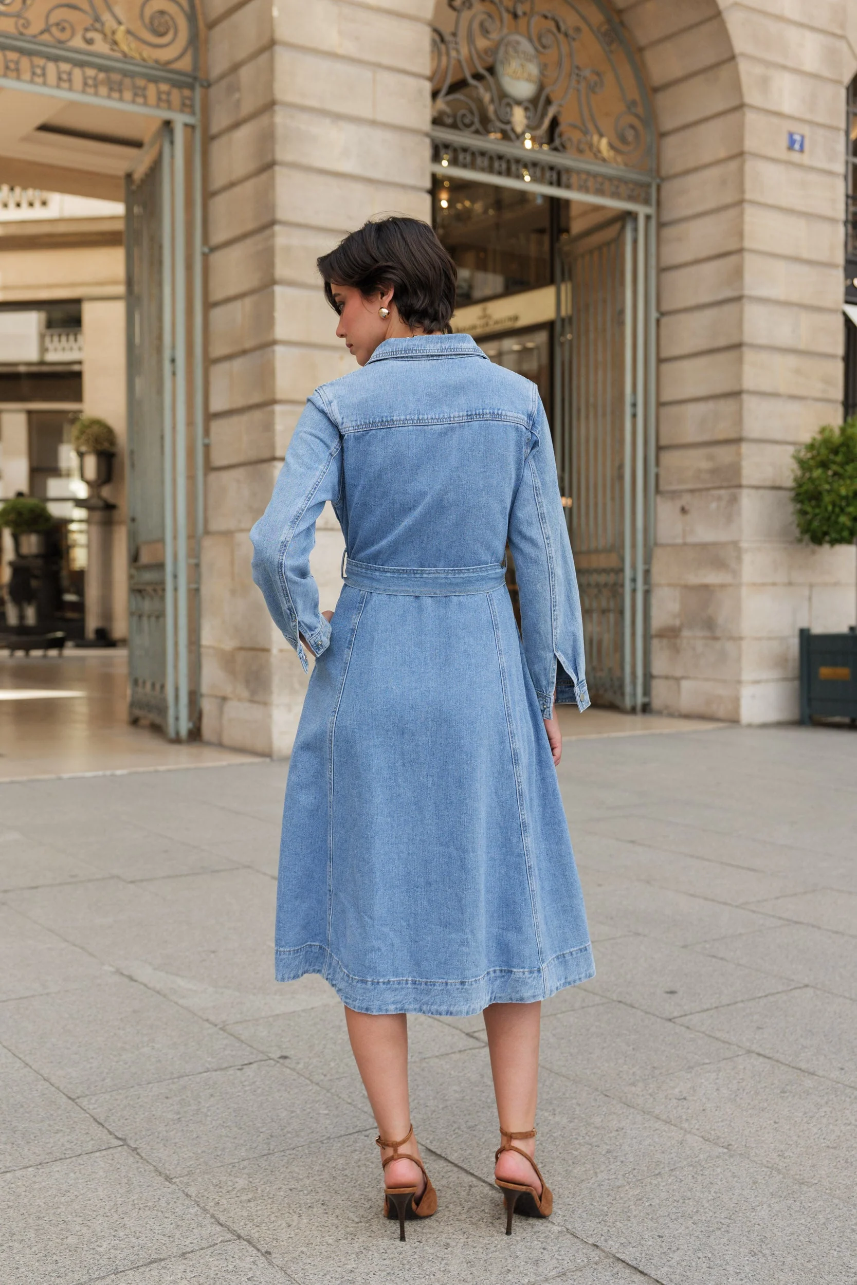 Robe Rosalie - denim stone - Image 3