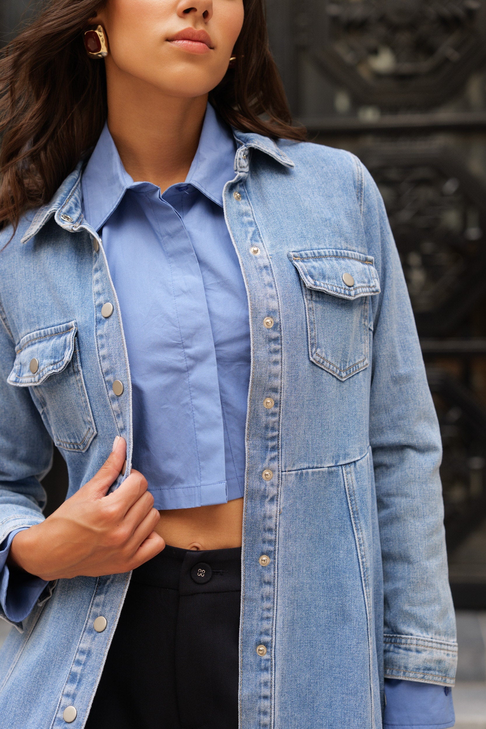 Robe Rosalie - denim stone - Image 6