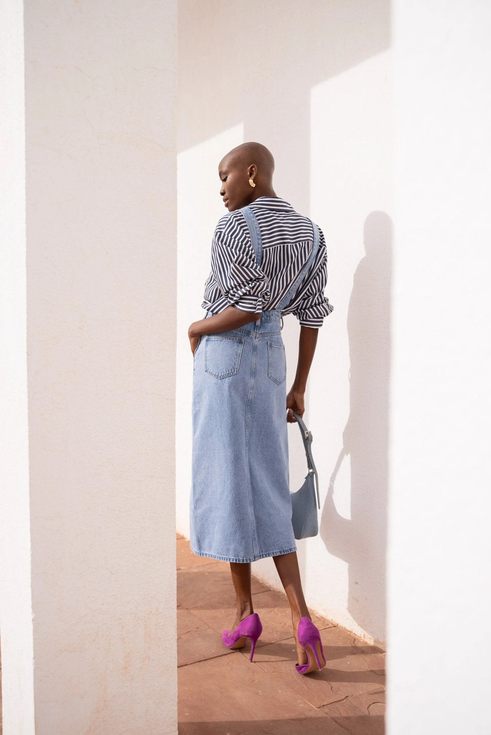 Salopette Same - denim stone - Image 3