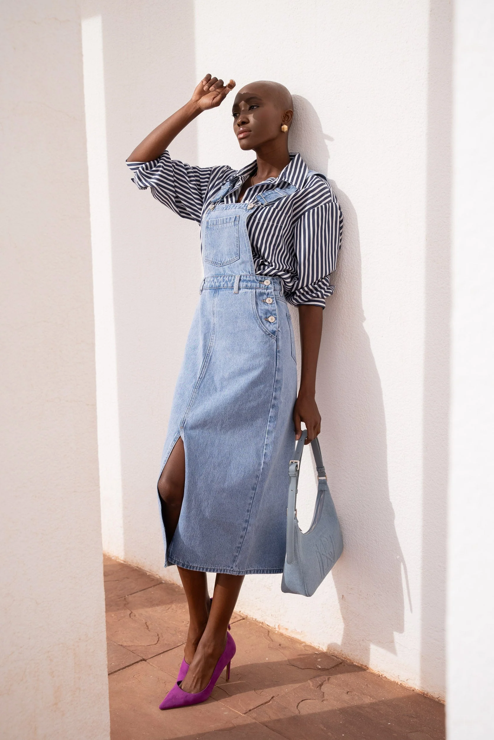 Salopette Same - denim stone - Image 4