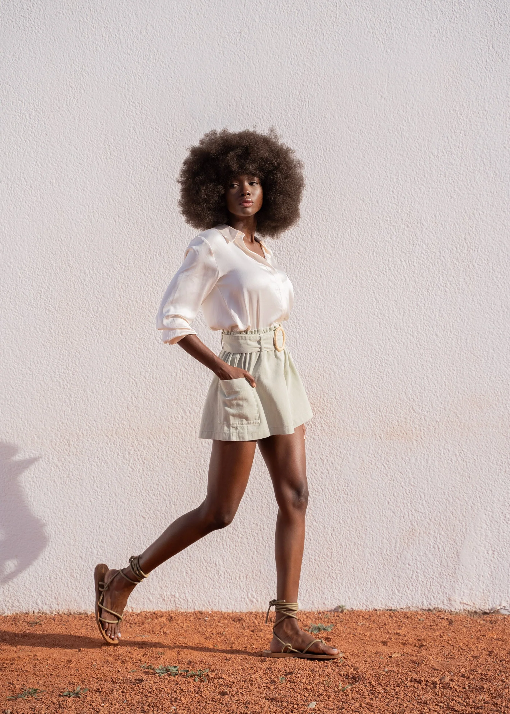 Short Soline - denim sauge - Image 3