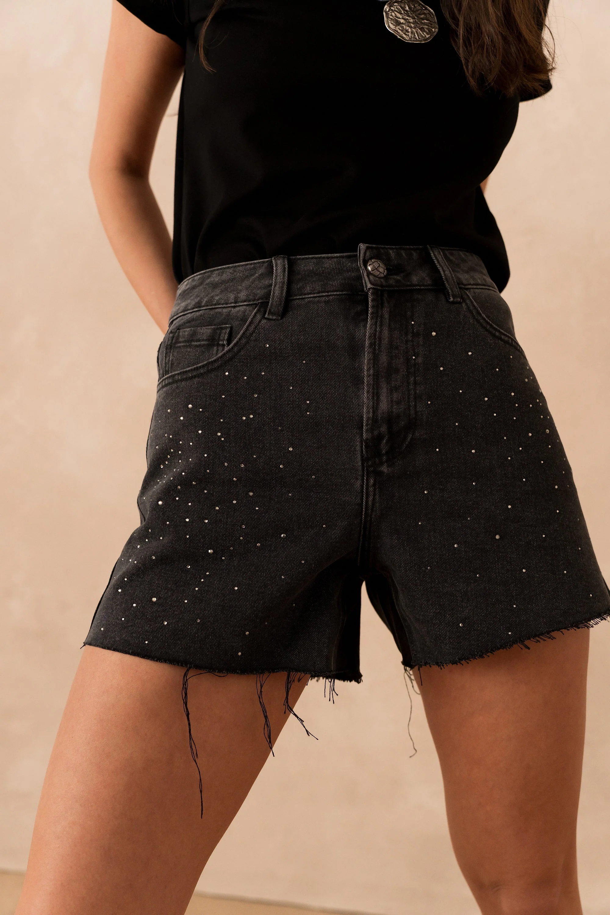 Short Sullivan - denim gris - Image 3