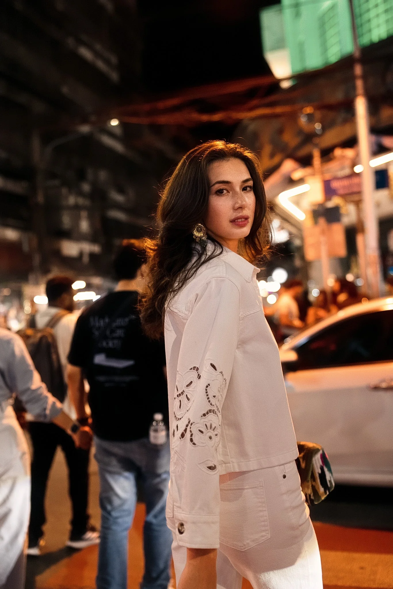 Veste Angela - denim blanc - Image 3