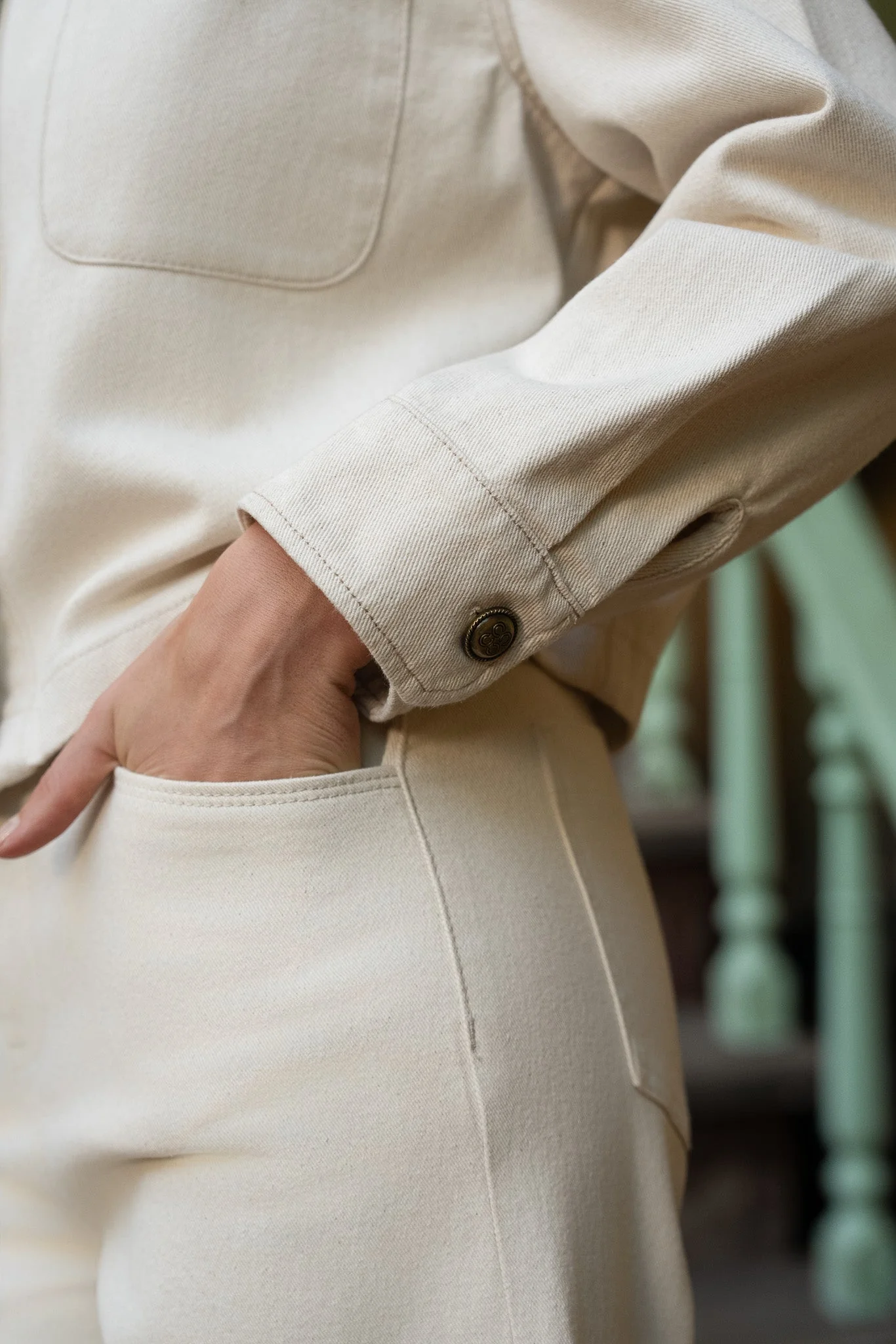 Veste Calista - denim naturel - Image 4